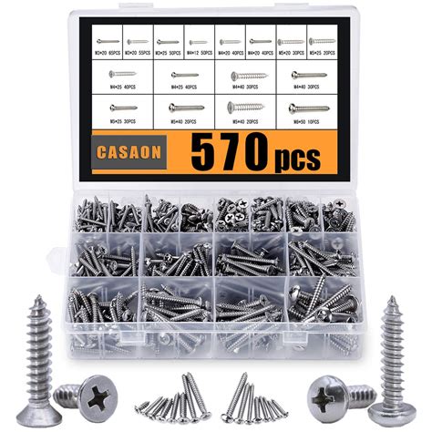 amazon sheet metal screws|sheet metal screws assortment.